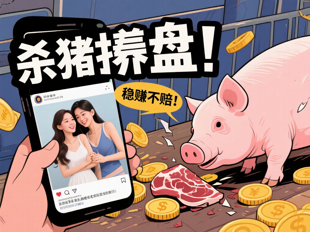 “杀猪盘”是一种常见的网络诈骗手段，骗子通常通过社