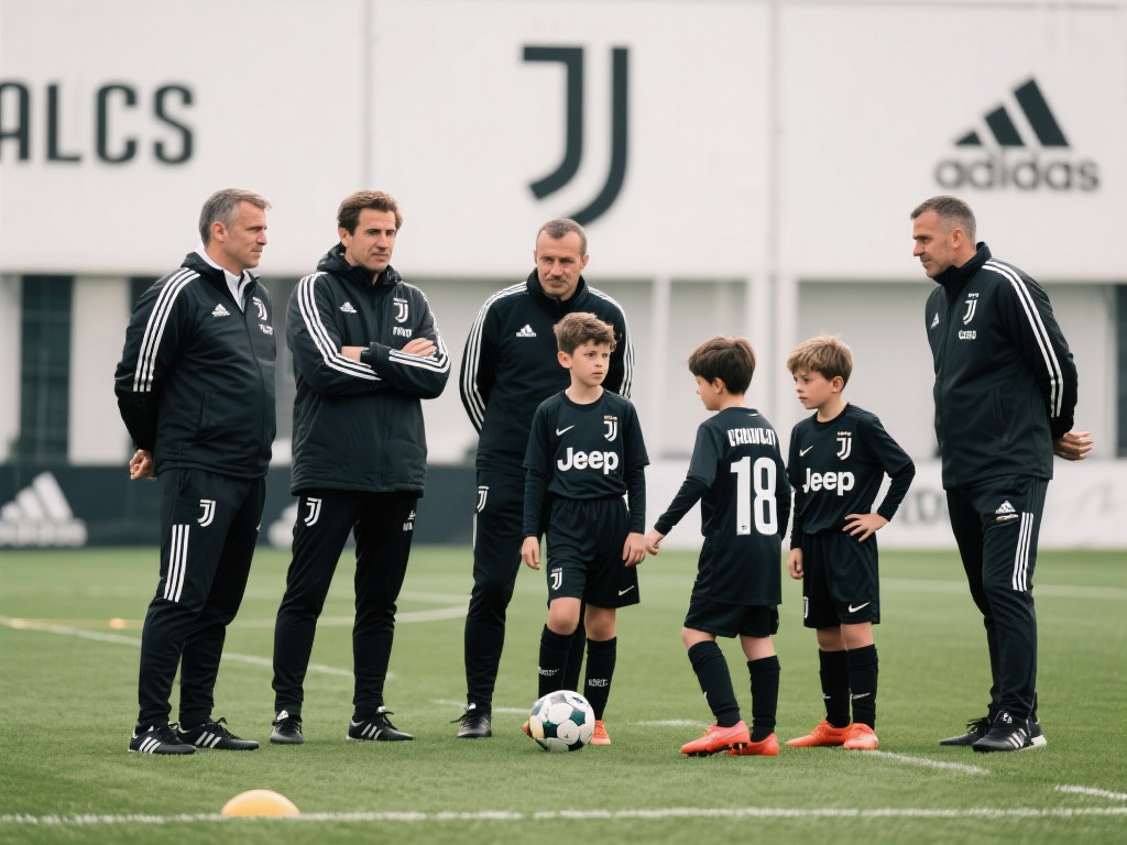 值得一提的是，尤文青训学院配备了顶尖的教练团队，他