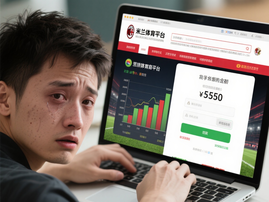 以某位受害者小李的经历为例，他在一个自称“米兰体育