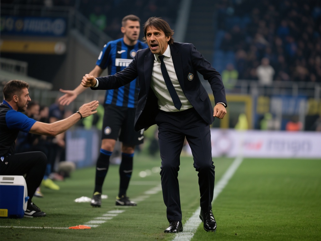 在这些视频中，孔蒂不仅仅是一位教练，更像是一位斗士