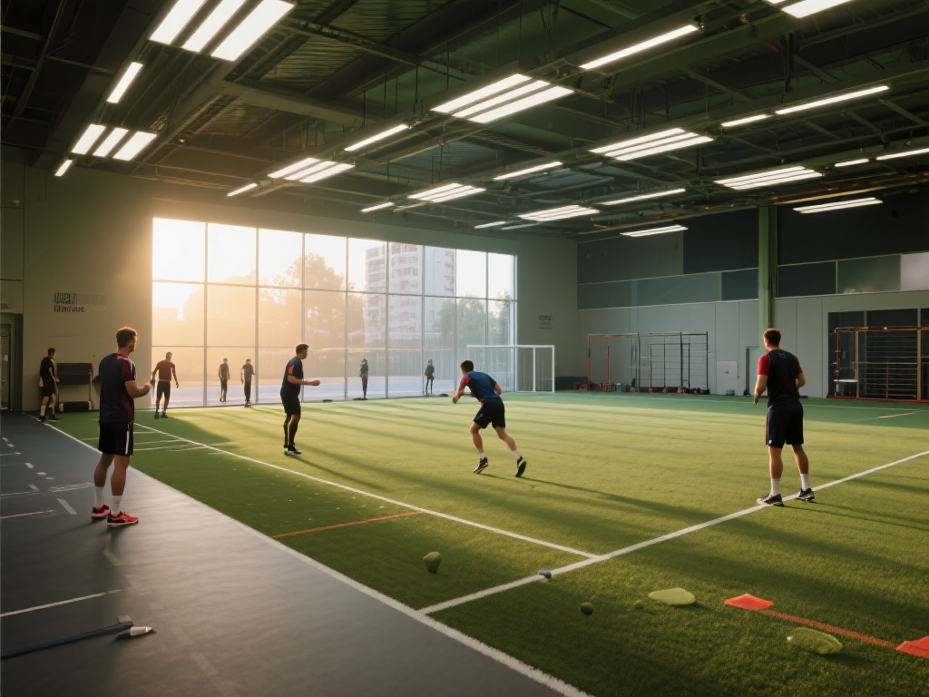 不仅如此，米兰的一些新型室内训练中心还采用了可调节